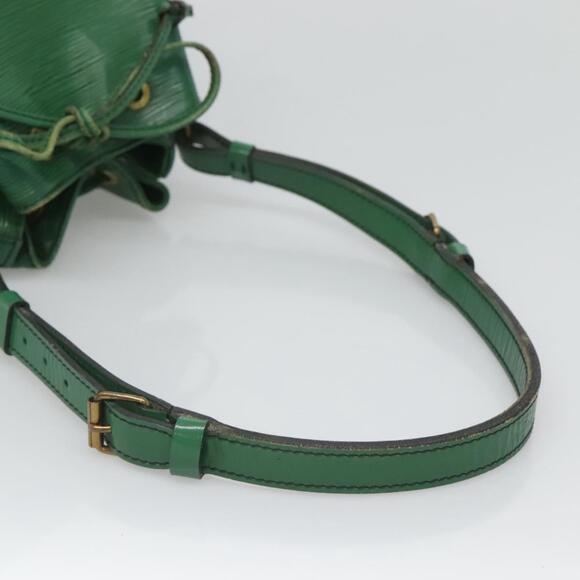 LOUIS VUITTON Epi Petit Noe Shoulder Bag Green M44104 - Picture 7 of 12